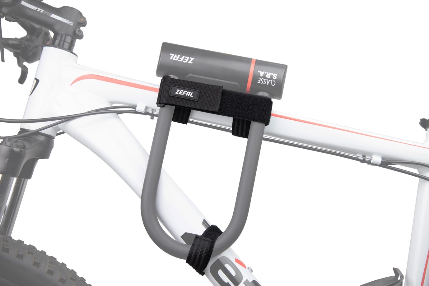 ZEFAL K-Traz Holster – Soporte para Candado en U de Bicicleta – Soporte Antirrobo de Bicicleta Universal – Ultra Resistente