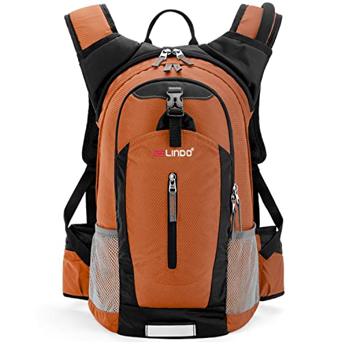 GELINDO Insulated Hiking Hydration Backpack - Hiking Hydration Pack with 2.5L Water Bladder - Insulated Water Backpack with Bladder for Hiking