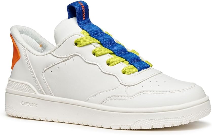 Geox Jongen J Washiba Boy B Sneakers, Groen, 34 EU