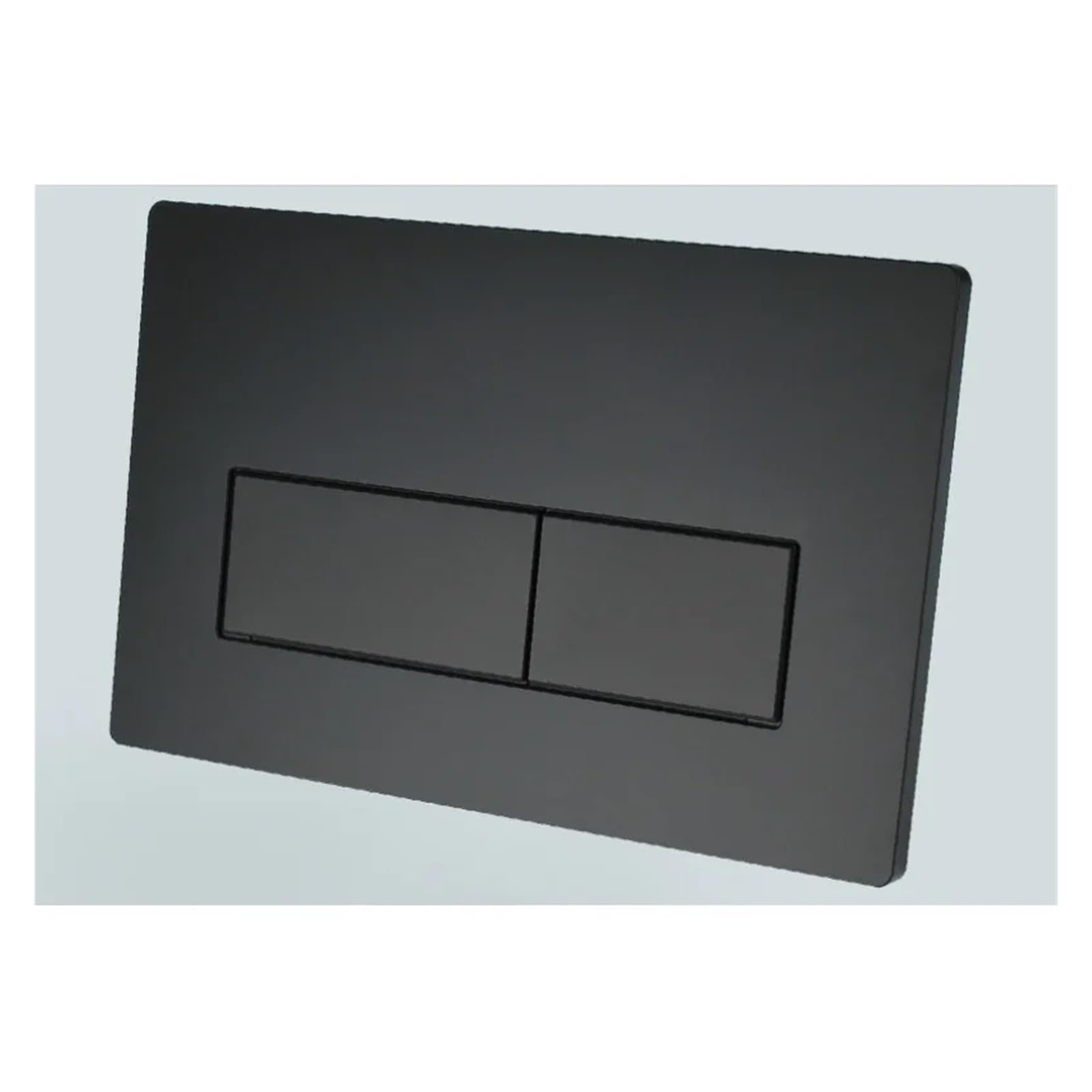 Panel Actuador De Doble Descarga Negro For Tanque Oculto | Empuje doble, montaje en pared oculto, ajuste a cisterna, bañera, reequipamiento, ajuste a presión