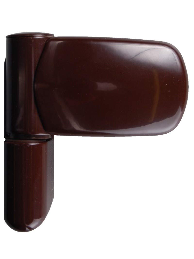 Avocet WMS Mini Triad MT3D Flag Upvc Door Hinge - Brown