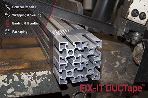 Image of IPG Fix-It DUCTape, General Maintenance Duct Tape, 1.88 inch x 45 yd, Silver (Single Roll)
