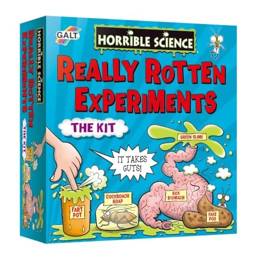 Galt Toys, Horrible Science - Really Rotten Experiments, Science Kit for Kids, Ages 8 Years Plus