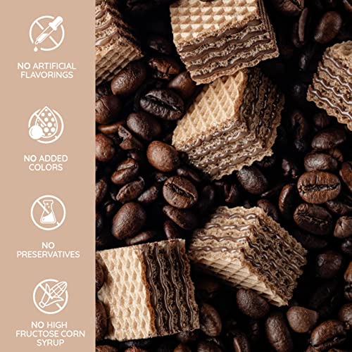 Image of Loacker Quadratini Cappuccino Wafer Cookies, 7.76 Ounce, 8 Count