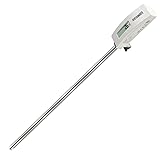 ECOWITT WN34 Sensor de Temperatura del Suelo, probador Digital Impermeable del Suelo con la exhibición del LCD, Sensor de la Punta de Prueba de la Temperatura de 11.8 Pulgadas para el jardín, Granja