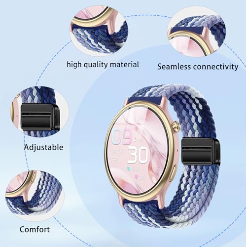 Correa ajustable de nylon para reloj inteligente TAEPOK S95 miniatura 2