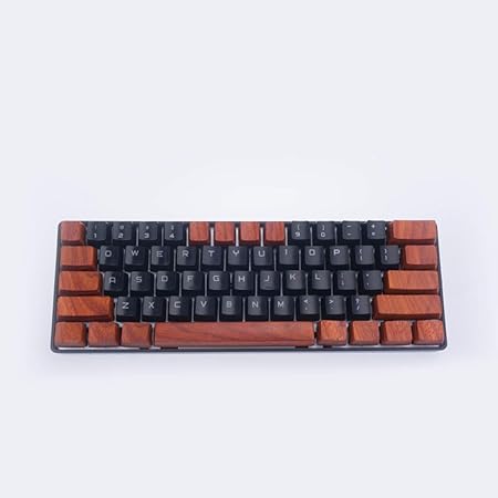 Amazon Com Handmade Rose Wood Keycaps Spacebar Enter Shift Ctrl Tab Backspace Arrow Esc R4 Key Cap Switch Oem For Cherry Rgb Mx Gaming Mechanical Keyboards 2u Zero Key Electronics