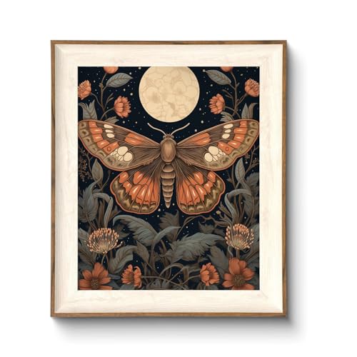 Nekiwa William Morris Vintage Floral Wall Art – Boho Home Decor