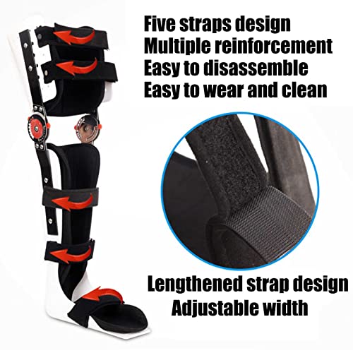 Botte de marche avec attelle de jambe droite M pour rééducation debout - 5