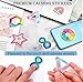 6-Styles Calm Strips for Anxiety Sensory Stickers, 36Pcs Reusable Tactile Textured Breath Adhesive Items, Calming Relief Mental Health Sticker, Anti-Stress Inspirational Strip for School/Classroom