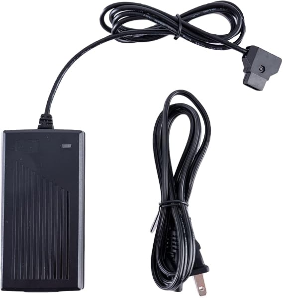 IndiPRO Tools D-Tap Pro Battery Charger (2.5a) | Allows You to conveniently Charge Select V-Mount or Gold Mount Batteries
