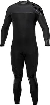 BARE 5MM Revel Mens Full Wetsuit | Combines Comfort and Flexibility | Made from a Blend of Neoprene and Laminate | Designed for All Watersports Including Scuba Diving and Snorkeling