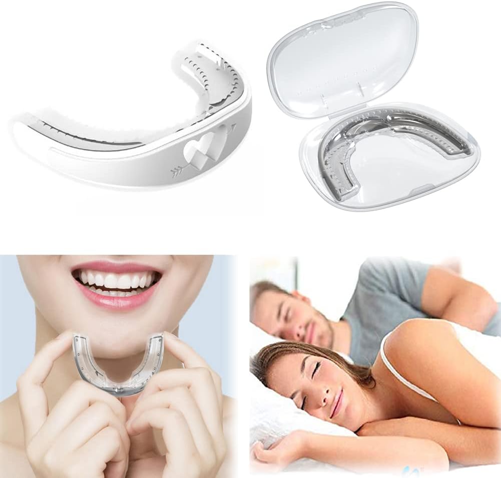 SYOSI Anti Snore Devices Snore Stopper Mouthpiece, Anti Snoring Night