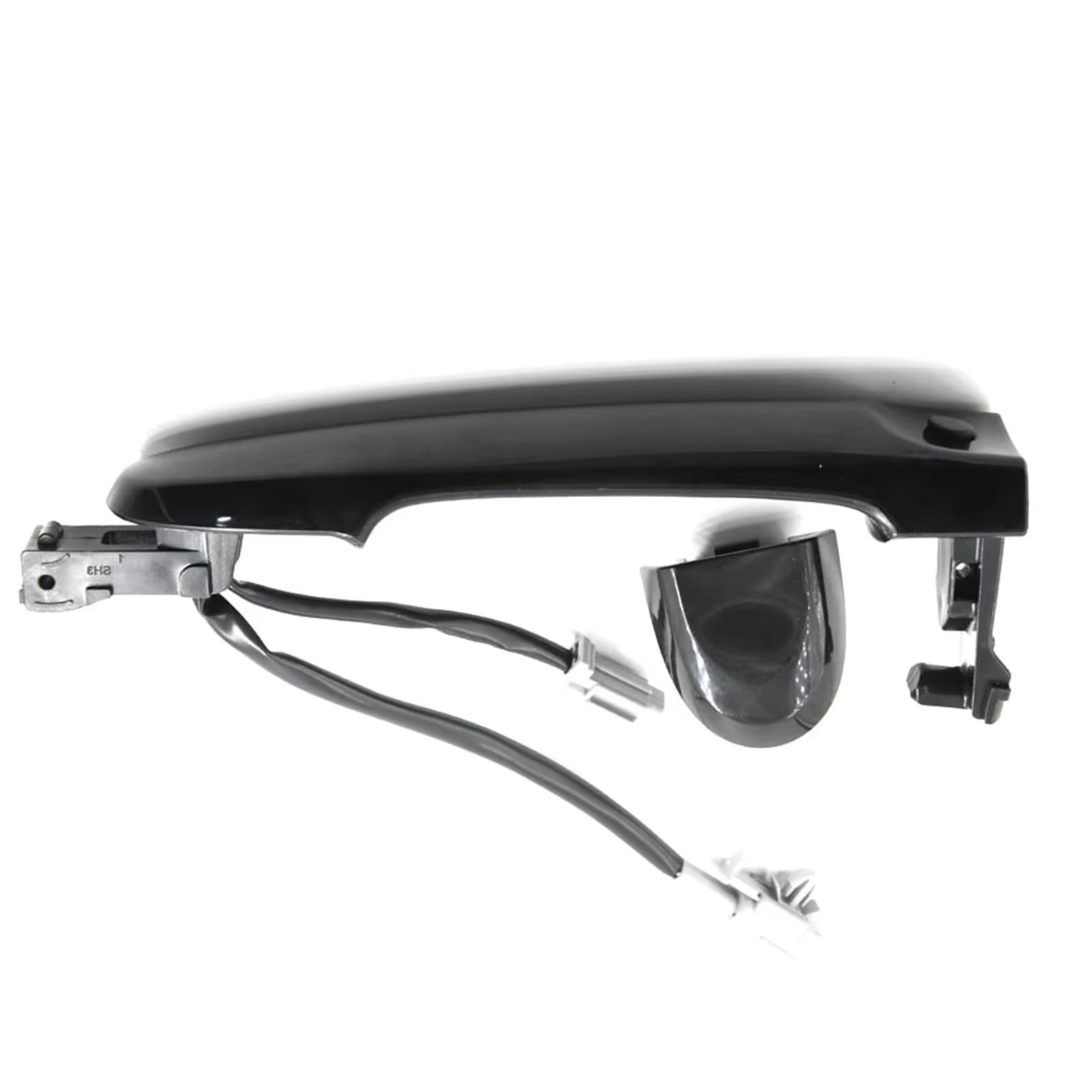 Zjyzyq One Color Car Sliding Outer Door Handle For Nissan For Juke 2010-2019 Front Door Handle O S Driver Right Side Keyless Entry(B Without Hole)