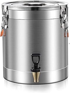 10L 304 Stainless Steel Beer Keg Fermenter for Home Brew Wine Making Durable Drum for Oil Rice Water Storage