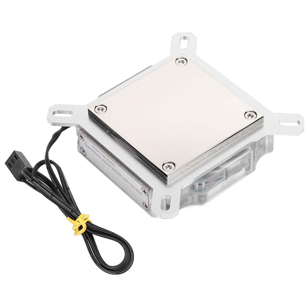 Blok Wodny do Chłodzenia Procesora z Wyświetlaczem Temperatury Blok Wodny Miedź Anoda PMMA Aluminium Precyzyjne Dopasowanie do LGA 1150 1151 1155 1156 2011 Chłodzenie Komputera Gier