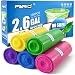 Small Trash Bags，2.6 Gallon Garbage Bags FORID Bathroom Trash can Liners for Bedroom Home Kitchen 150 Counts 5 Color