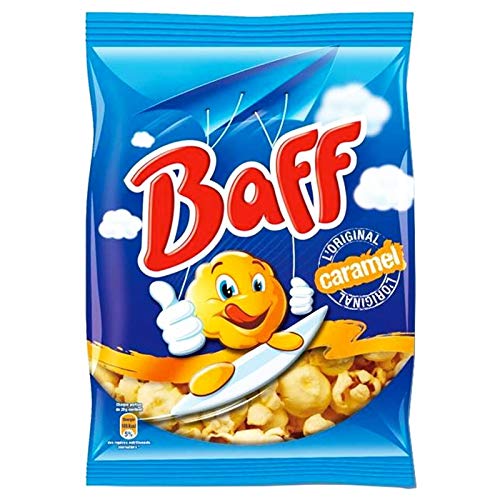Vico Baff PopCorn Caramel 100g (lot de 10 x 10 paquets)