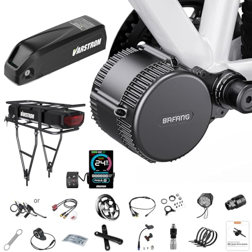 BAFANG 36V 48V 250W BBS01B Kit Conversion a Bicicleta Electrica Mid Drive Kits   BBS01 Motor Central para Pedalier 68 73MM   Velocidad Tipo Ebike Conversion Kit para Adultos con Batería Opcional