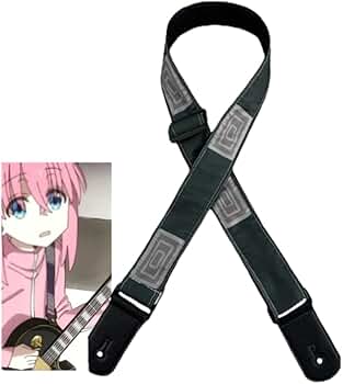 【ぼっち・ざ・ろっく！】ギター 後藤ひとり 肩掛けベルト＆ケース付き コスプレ ぼっち・ざ・ろっく！】ギター 後藤ひとり 肩掛けベルト＆ケース
