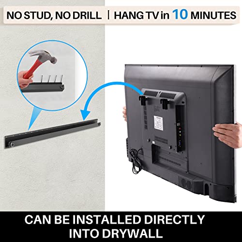 Drywall Tv Mount Fits All 22-55 Inch Tvs, No Stud Needed Tv Wall Mount Bracket With Loading Capacity 100 Lbs, Max Vesa 400 X 400Mm (All Hardware Screws Include) #TOP5