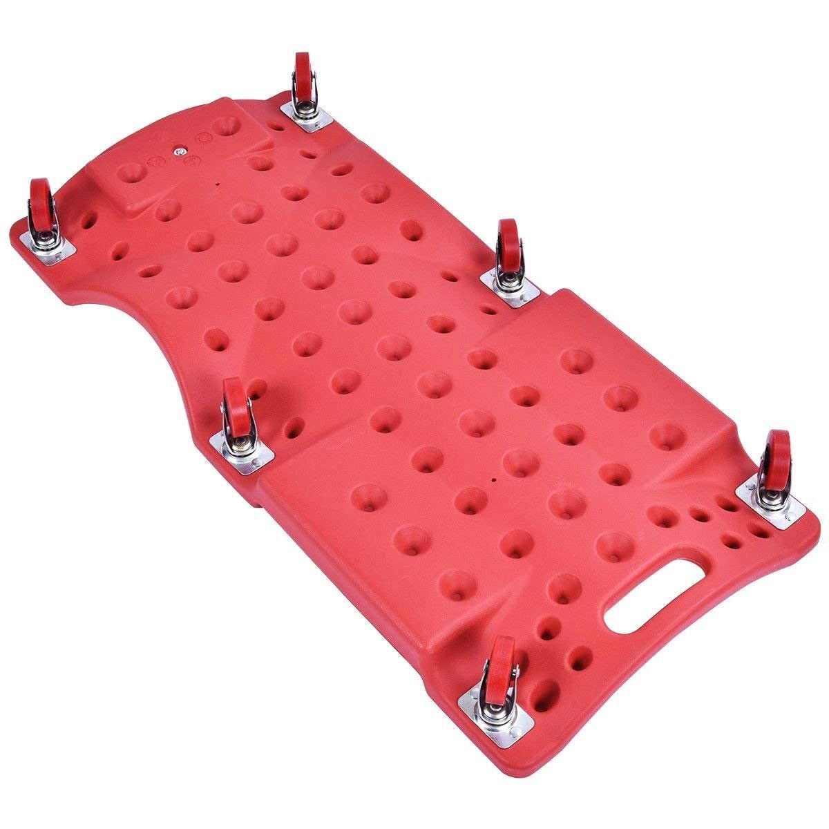 DAYUAN Meccanico veicolo rampicante sotto riparazione auto imbottito poggiatesta rotolamento modellato officina garage assistenza w/vassoio attrezzi