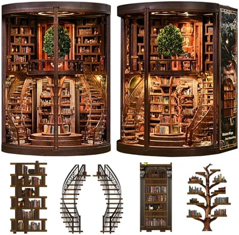 Spilay DIY Miniature House Kit for Adults, Miniature Dollhouse Kit