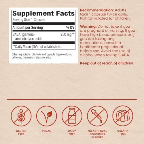 Nature's Way GABA Capsules