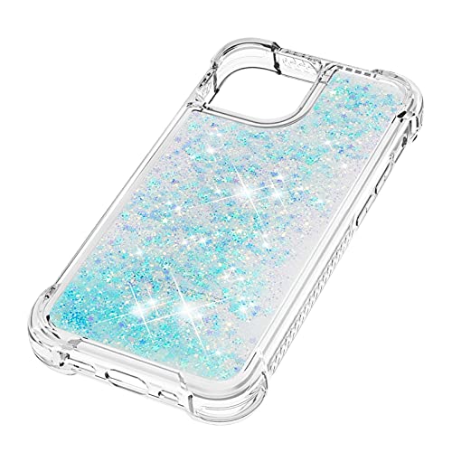 Coque iPhone 14 Pro Max LEMAXELERS silicone transparent paillettes - 5