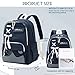 Lanola Teen Girl School Backpack Casual Daypack Bookbag Elementary Middle School College Fashion Travel Backpack with Cute Ribbon for Girls - Dark Blue
