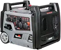 GERADOR DIGITAL TOYAMA A GASOLINA TG3500ISPXP, MONOFASICO, 220V, 60HZ, 3.5KW, PART. MANUAL, CABINADO, C/RODAS E ALCA