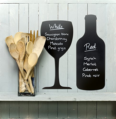 Securit Silhouet Fles Shape Board met Krijtmarkering, 0,3 x 19 x 50 cm, Multi-Color - Afbeelding 7