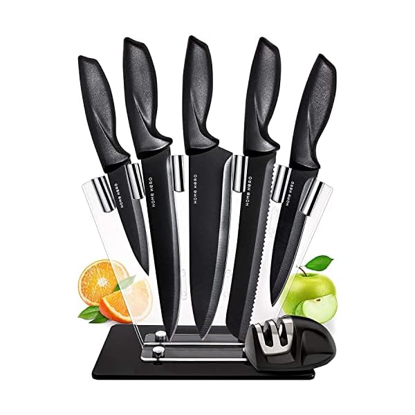 7-piezas-Set-Cuchillos-de-Cocina-Profesional-con-Soporte-de-Acrilico-y-Afilador-Cuchillos-Inox-Juego-de-Cuchillos-de-Cocina-Cuchillo-de-Chef-Cuchillo-Panero-Multiuso-Trinchar-Mondador