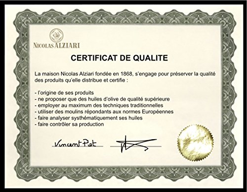 Huile d'olive de Nice AOP Nicolas Alziari 250 ml miniatura 3