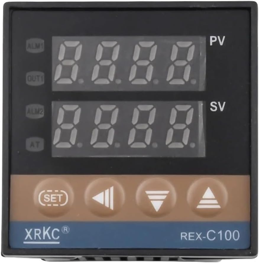 REX- C100 Intelligent Temperature Controller K/Universal Input Relay Output Thermostat 110V to 240V Work Voltage