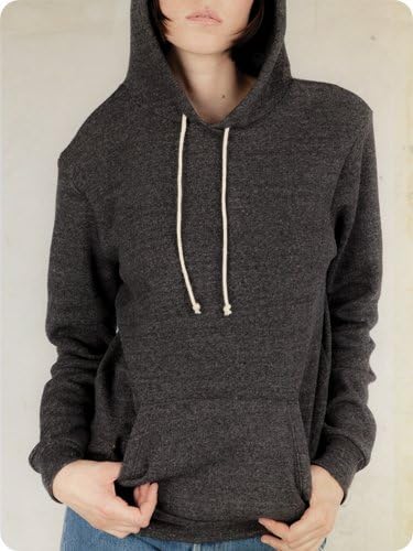 Alternative Men's Hoodie, Vintage Washed Terry Challenger Hooded Sweatshirt - Image 7