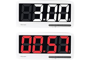 i-Scream LED Big Timer: The Ultimate Timekeeping Tool for Your Home and Activities