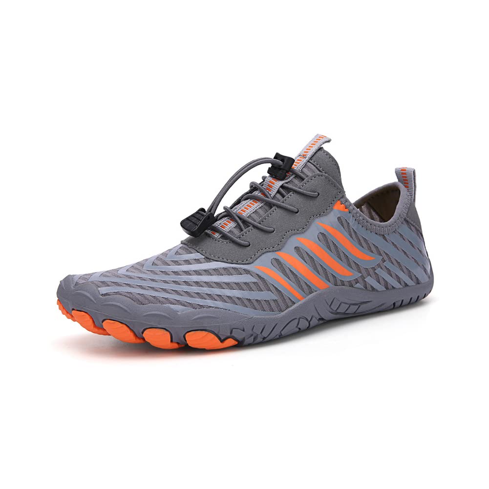 Morbuy Zapatos de Agua para Mujer Hombre, Ligeros Secado Rápido Deportes Acuáticos Calzado de Natación Antideslizante Buceo Snorkel Zapatillas 35-46 para Yoga Surf Piscina Playa…