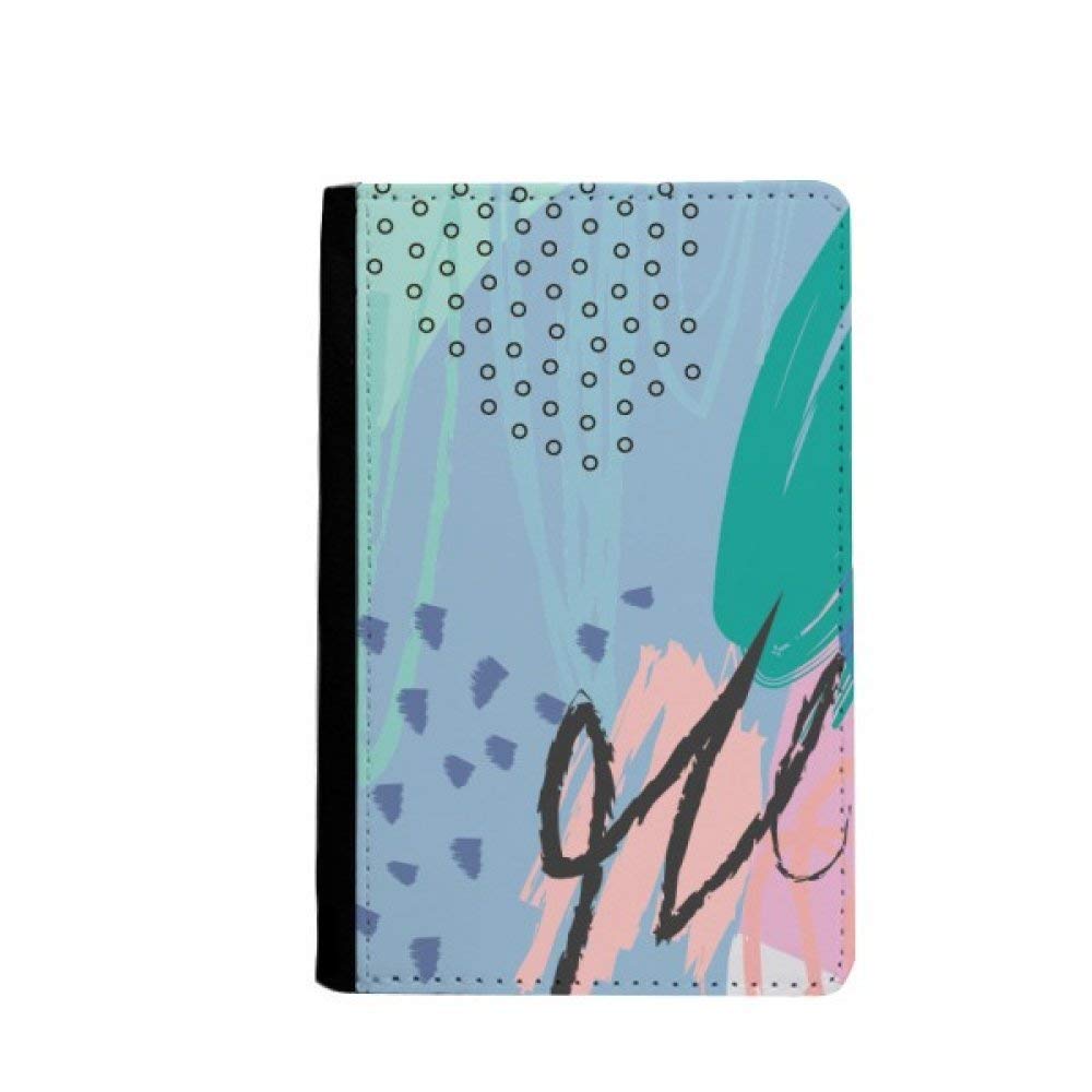 Porte-cartes motif abstrait aux finitions soignées et durables