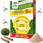 Albagarden - Insetticida Antizanzare Naturale Biologico - Bacillus Thuringiensis, Larvicida Per Disinfestazione Zanzare e Insetti da Giardino - Polvere x 10 gr