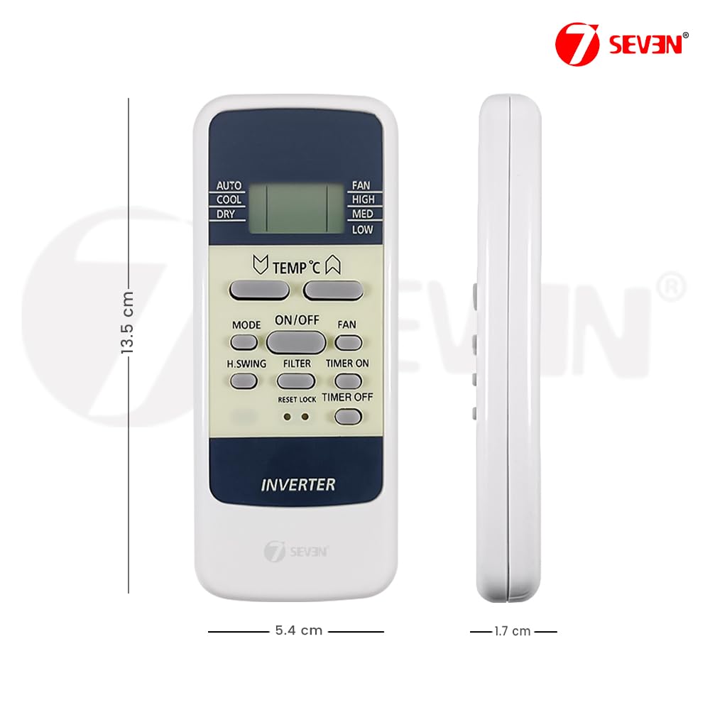 Diwali Offer Buy Now 7Seven® Compatible With Hitachi Ac Remote Control Model 137B
