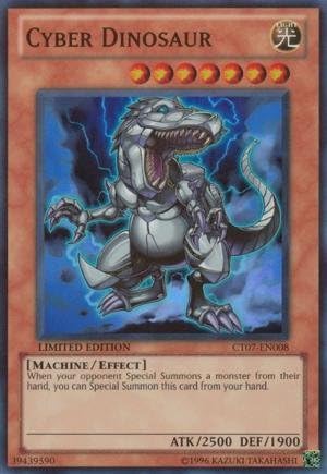 YU-GI-OH! - Cyber Dinosaur (SDCR-EN009) - Cubierta de estructura Cyber Dragon Revolution - 1 Edición - Común