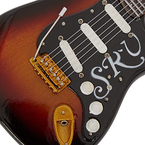 Stevie Ray Vaughan Réplique de guitare miniature en forme de numéro 1/4 faite à la main avec boîte de présentation… - Les Beatles, Paul McCartney, John Lennon, RIngo Starr, George Harrison Stevie Ray Vaughan Réplique de guitare miniature en forme de numéro 1/4 faite à la main avec boîte de présentation… – Image 5