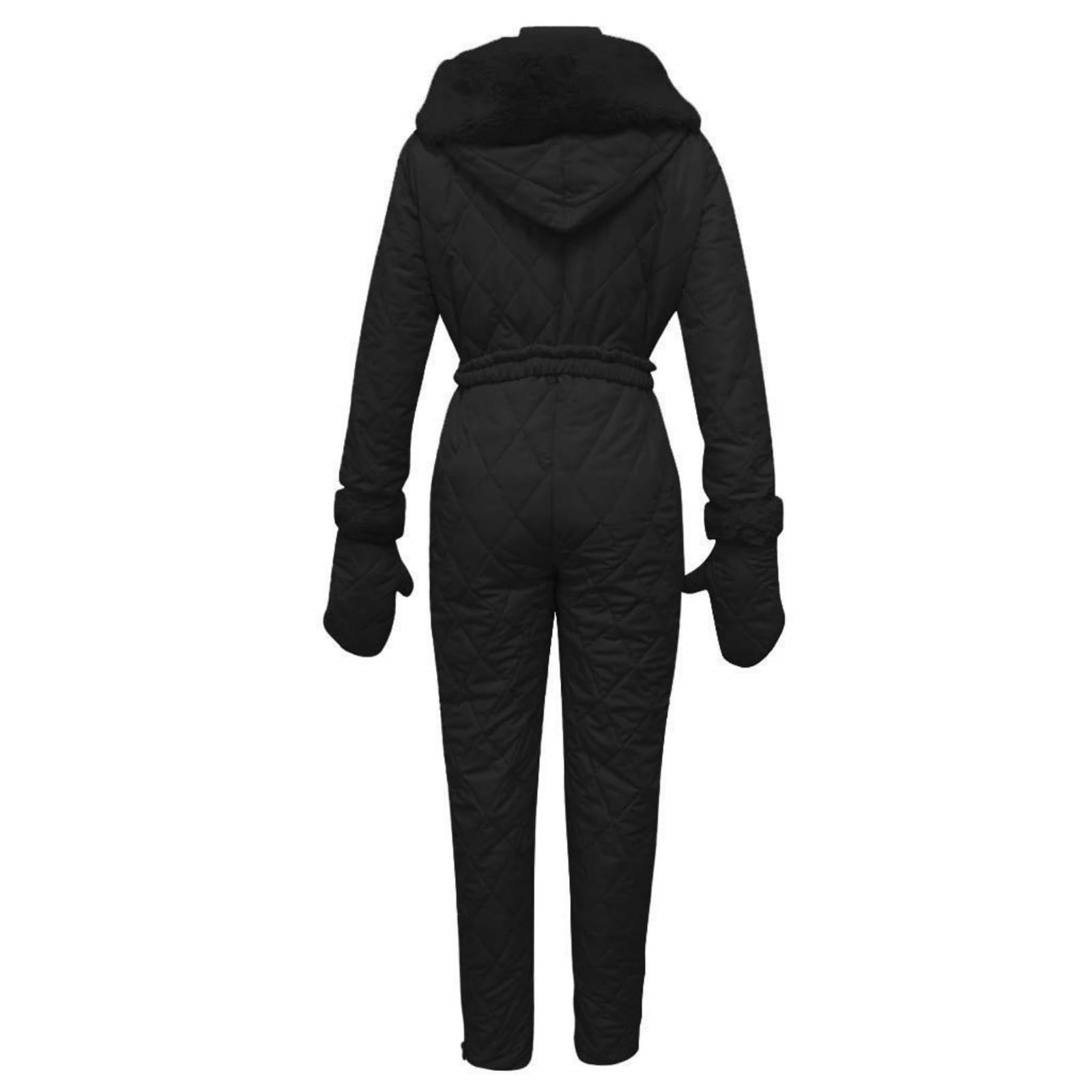 Traje de nieve de una pieza para mujer, impermeable, resistente al viento, traje de esquí aislado, para deportes al aire libre, ropa cálida, trajes de nieve