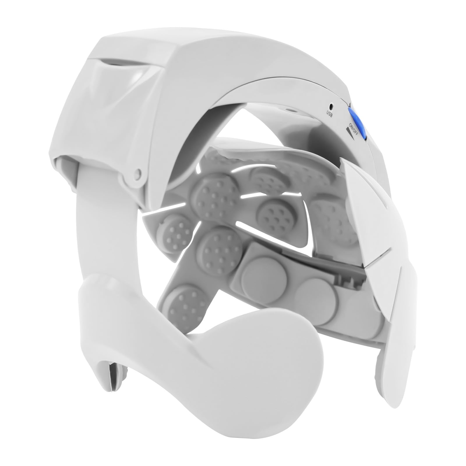 Elektrisches Kopfmassagegerät USB Massagehelm 3 Stufen