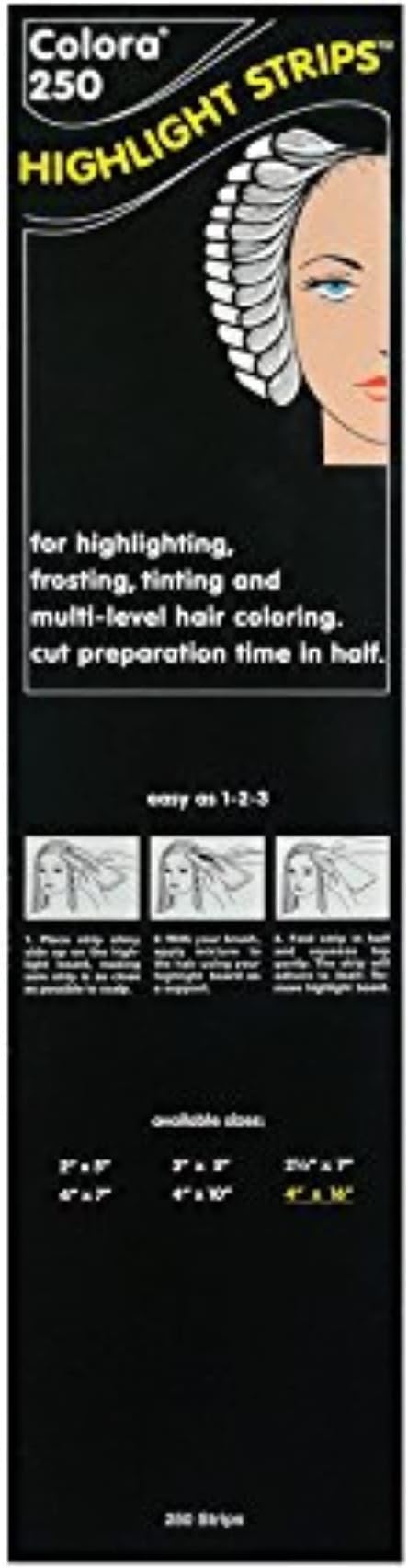 Colora 250 Highlight Strips 4x16