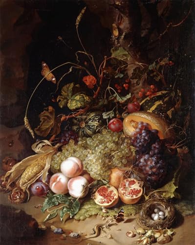 Póster de Ruysch de alta fidelidad visual en formato 60x90cm para estancias exclusivas