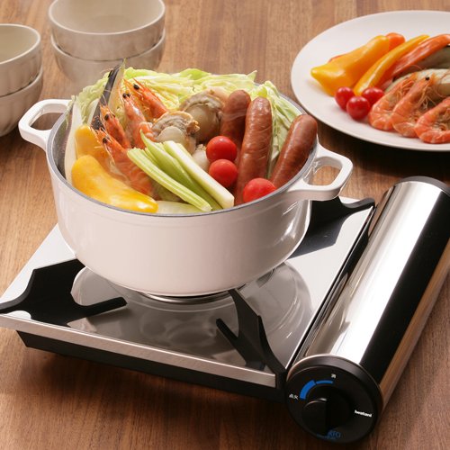 イワタニ アモルフォ プレミアム カセットコンロ CB-AMO-80 - カセット  