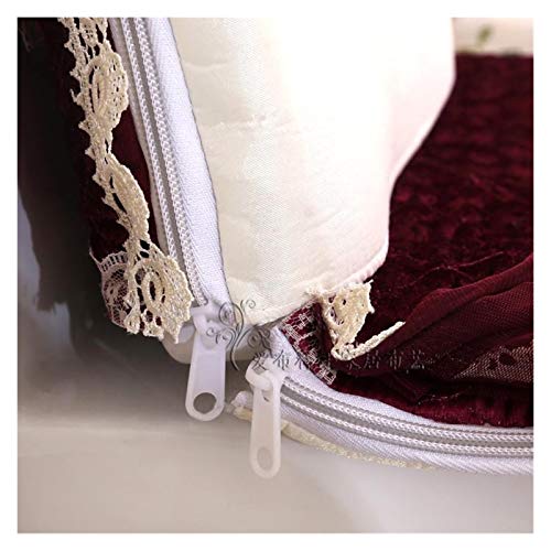 WAYYQX Toile Sitzauflagen WC-Sitzbezug Combo-Spitze Badezimmer-Sanitär-3pcs / Set Sitzen-WC-Sitzkissen-Ring… – Bild 7