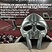 ALADEAN MF Doom Gladiator Face Mask Fantasy Party Costume Roman Gladiators Arena Maximus Helmet mf doom Movie viking Prop (Gladiator Mask)
